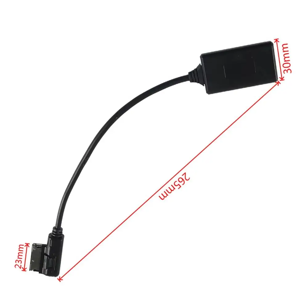 

For Mercedes-Benz Bluetooth-Compatible Car Kit MMI Rectangular Socket Media Interface AUX Wireless Adapter