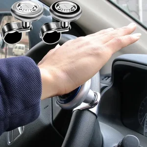 Car Steering Wheel Booster, 360° Rotation, Easy Turning Assist, Universal Fit, Enhance Driving Comfort & Control Accessories
