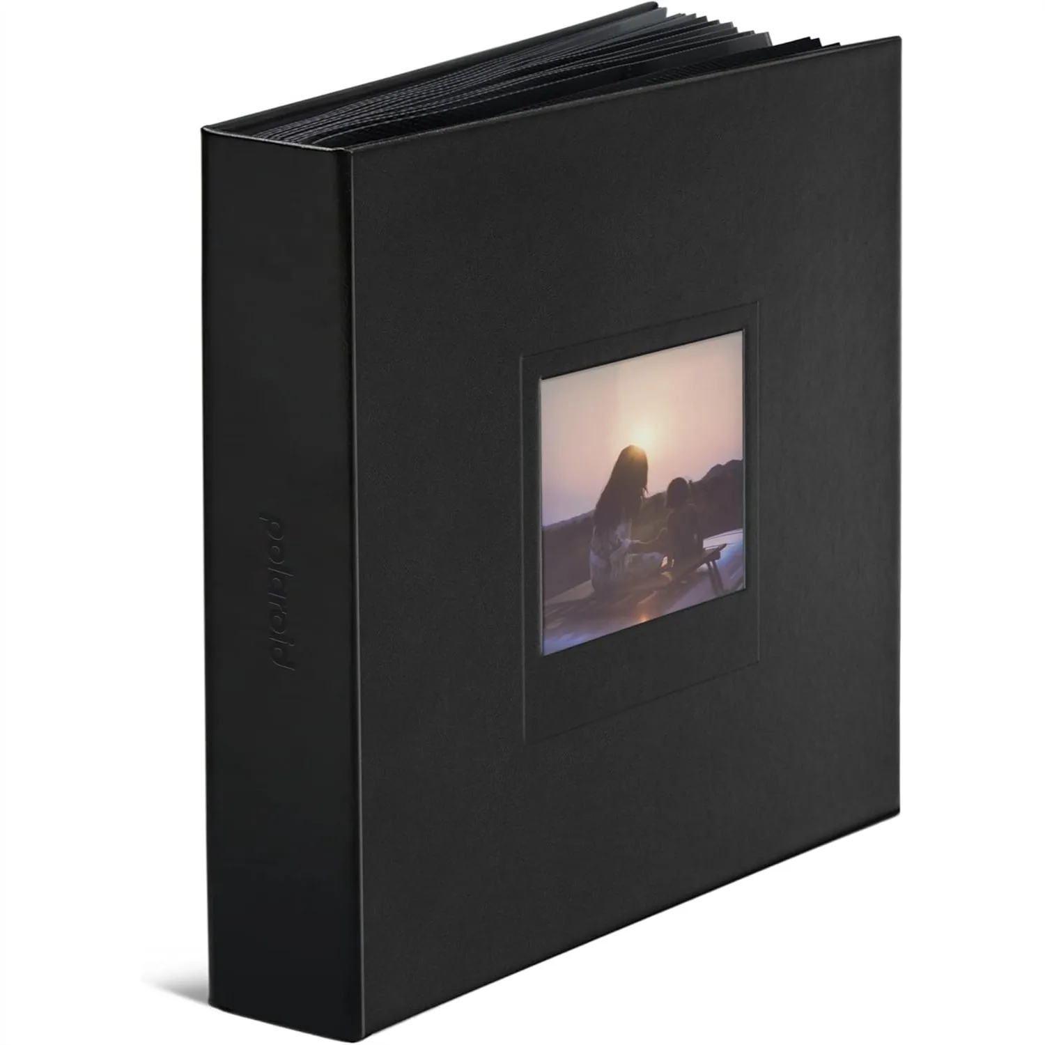 

Фотоальбом Polaroid черный, большой емкости, на 160 фотографий для моментальных снимков i-Type 600 SX-70, премиальное решение для хранения