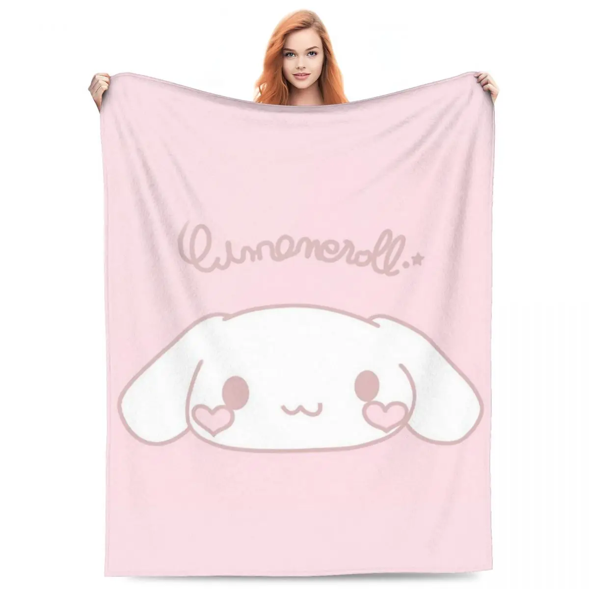 Sanrio Kawaii Cinnamoroll Throw Blankets Stuff For Home Decor Ultra-Soft Throw Blanket Christmas Gifts