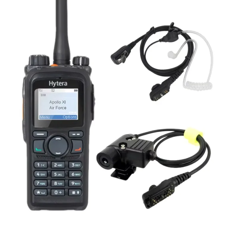 

Hytera Digital Two-Way For Radio DMR Walkie Talkie HP78X Pd780 Pd785 Ip67 Handheld Long Range 10km Waterproof And IP67 Certified