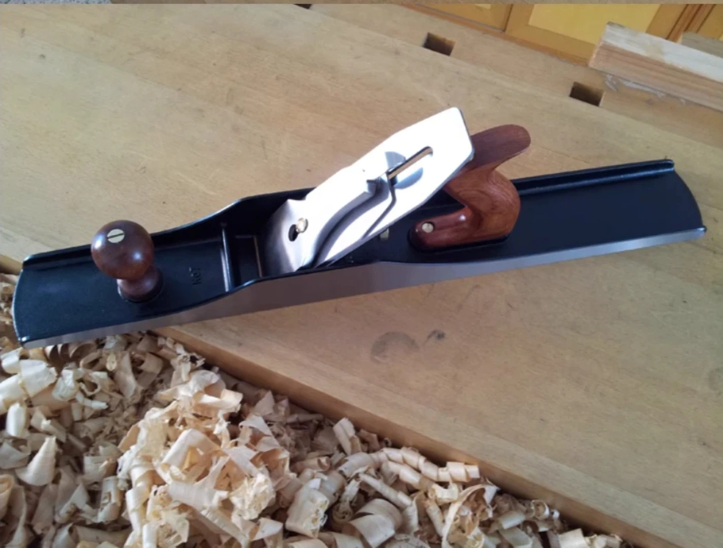 Qiangsheng Luban No.7 Jointer Hand Plane - Bedrock Pattern, Fine Woodworking Bench Plane