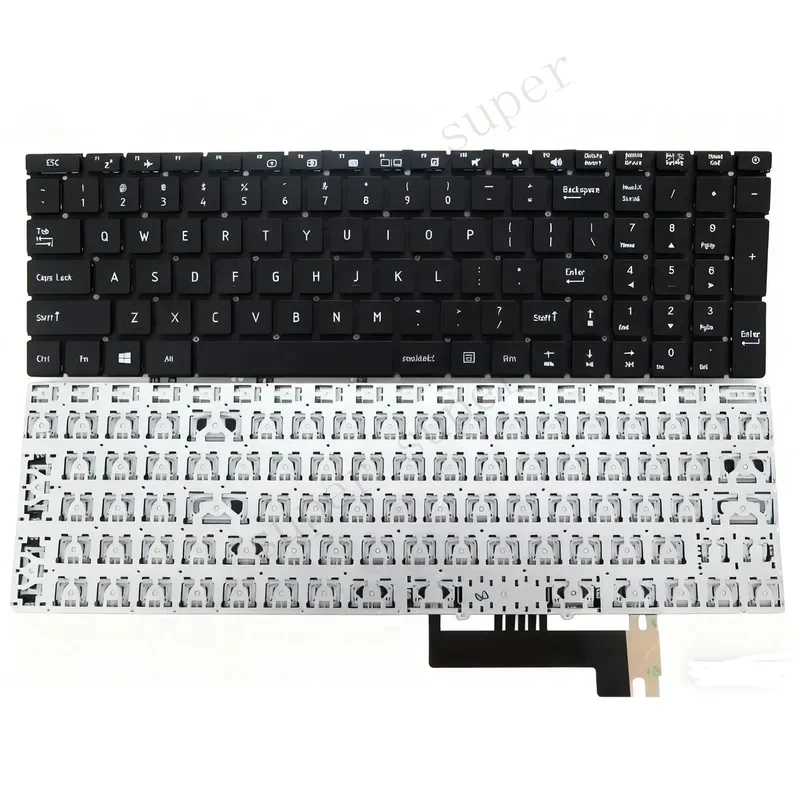 GR US layout for MEDION AKOYA S17405 S17413 F0041-011 MB3661011 PRIDE+K3911 MB3661010 2 Laptop keyboard