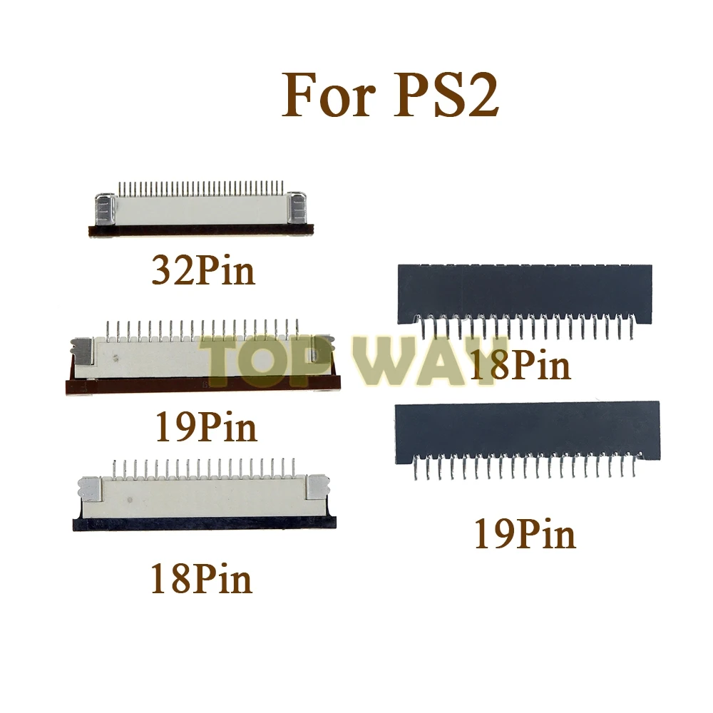 5-шт-для-playstation-2-ps2-гибкий-ленточный-кабель-проводящая-пленка-разъем-18-контактов-19-контактов-32-контактный-блок-запасные-части