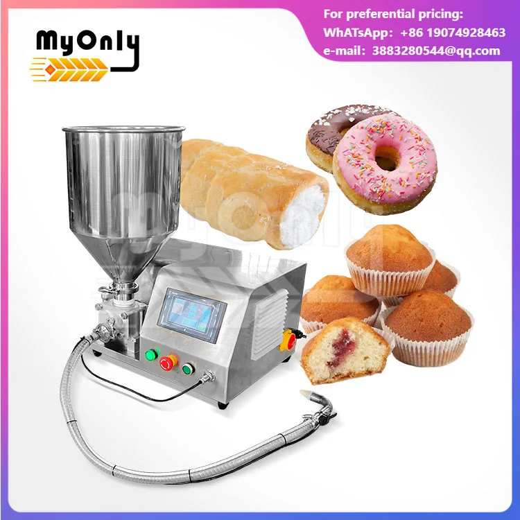 MY Pastry Fill Injector Make Fill Puff Machine Donut Chocolate And Cream Inject Machine For Croissant