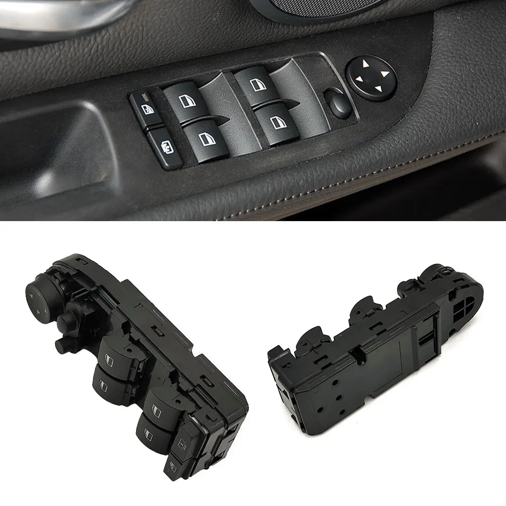 For BMW E60 E61 Car Electric Power Master Window Switch Replacement For BMW 5 Series 520 525 530 535i 2006-2010 61319122113