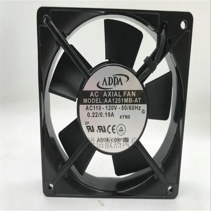 ADDA 12025 AA1251MB-AT 110-120V 0.22/0.19A High-quality cooling fan