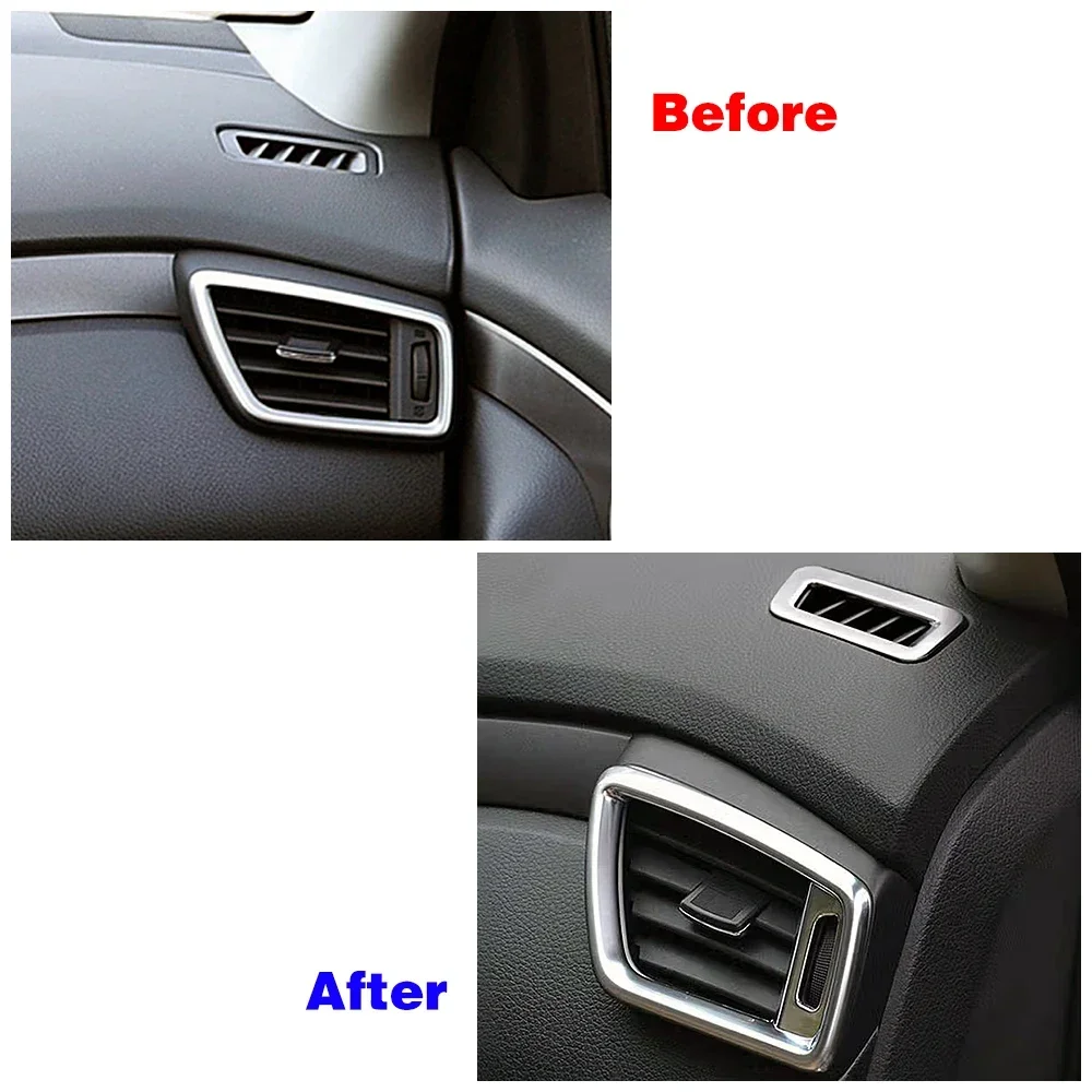 For Nissan Qashqai J11 2014 2020 Car Center Console Refit Dashboard Reading Light Door Audio Speaker Switch Frame Cover Trim