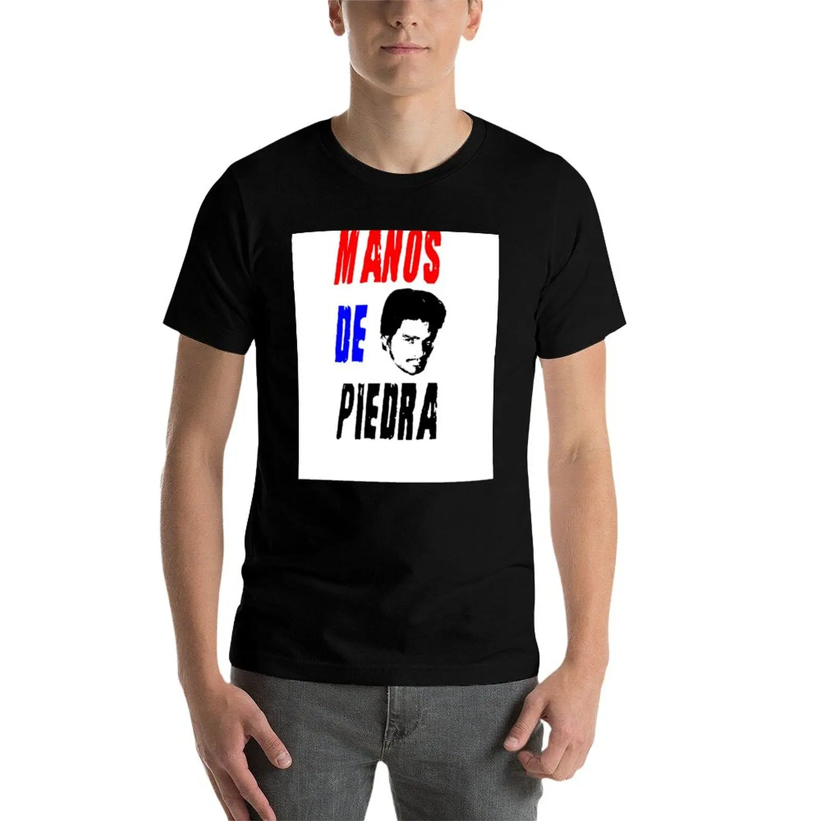 

Roberto Durán - Manos de Piedra T-Shirt t shirts for man graphic vintage t shirts designer T-Shirt