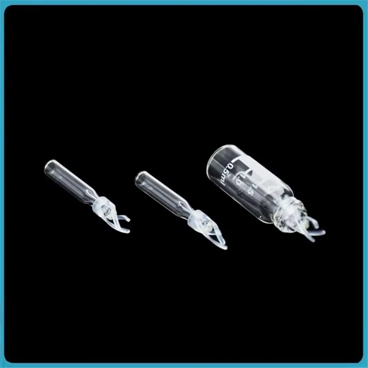 HPLC Consumables 250ul Chromatography Micro-Insert W/ Mandrel Interior& Polymer Feet Conical Tube Box Packed Replacement