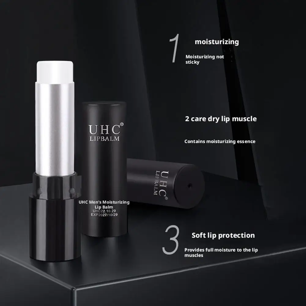 رجل بلسم الشفاه طويلة الأمد ترطيب الرطوبة ترطيب خطوط مكافحة الجافة الشفاه أحمر الشفاه الرجال مستحضرات التجميل الشفاه منتجات العناية بالبشرة #2
