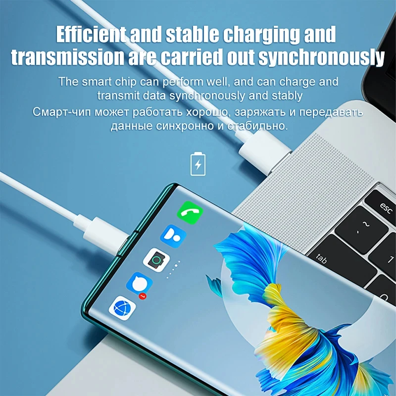 100W 7A Fast Charger Cable For Xiaomi Redmi POCO Samsung Huawei Phone OPPO USB To Type C Quick Charging Data Cables Accessories