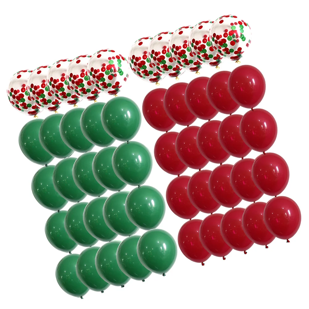 

Balloon Colorful Balloons Christmas Latex Party Solid Decor Round Supplies