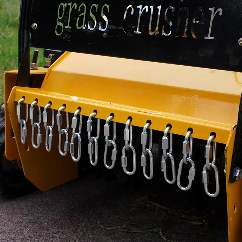 Customized Intelligent Orchard Green Engine Power Flail Mower Remote Control Mower High Quality flail mower