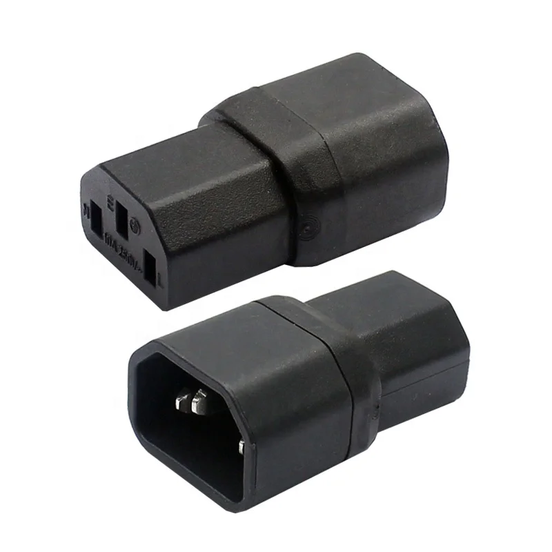 

IEC 320 C13 male to C14 female AC adapter converter connector for PUD