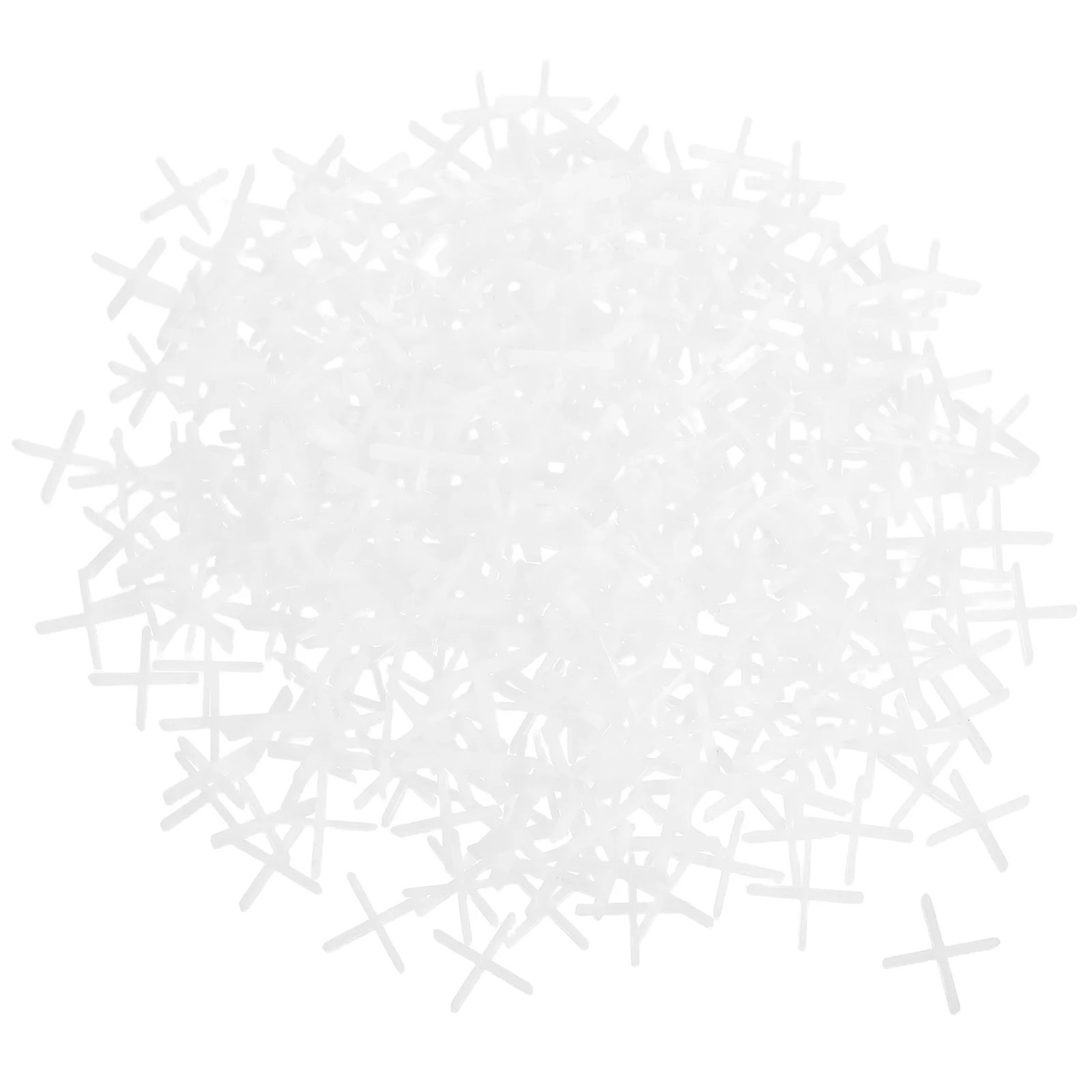 

500Pcs Ceramic Porcelain Tile Spacers Cross Design Even Gaps Effortless DIY Home Commercial Renovations Tile Spacers Kits