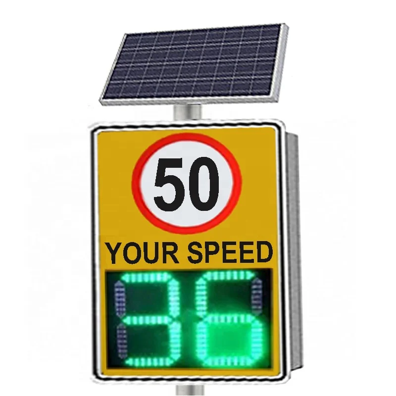 

China Factory Traffic Signs Radar Speed Control Display Board Radar Speed Led Limit Sign