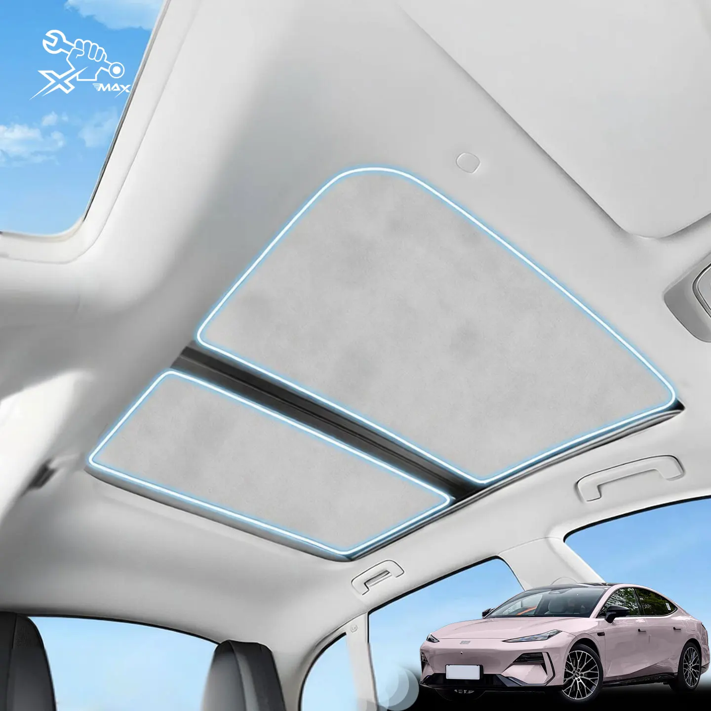 Car Sunroof Shade F…