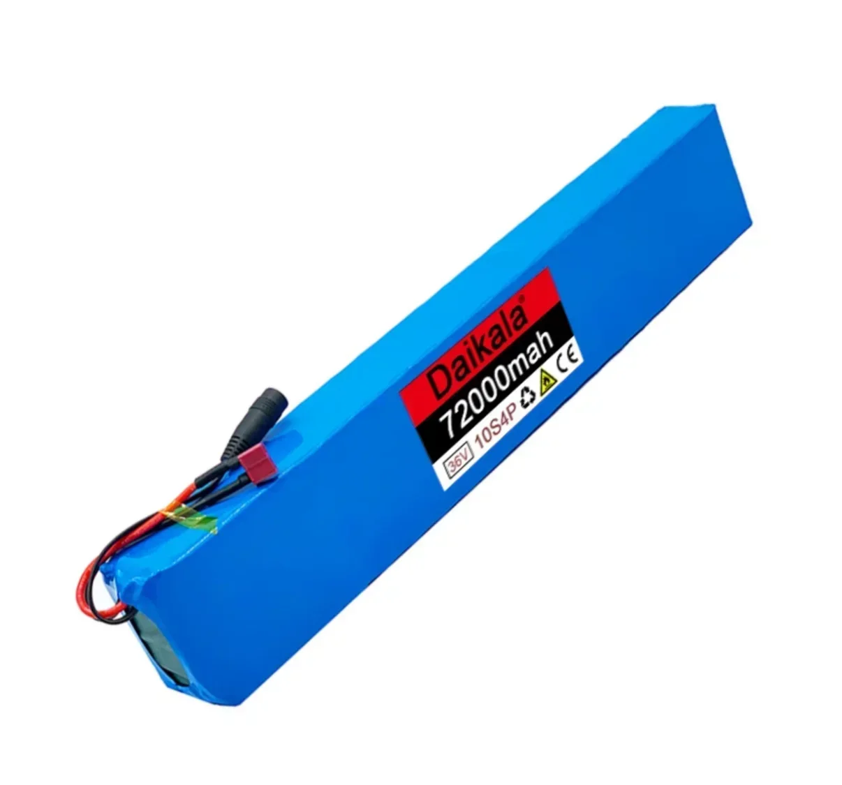 36V 10S4P 72Ah Lithium-ion Battery Pack 42V, 600W, 30A, Suitable for Bicycles, Cars, and Electric Scooters,with Built-in BMS