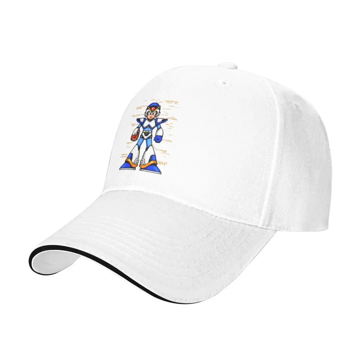 Gorras de béisbol Megaman X Full Armor Gráfico Deporte Gorras de primavera unisex