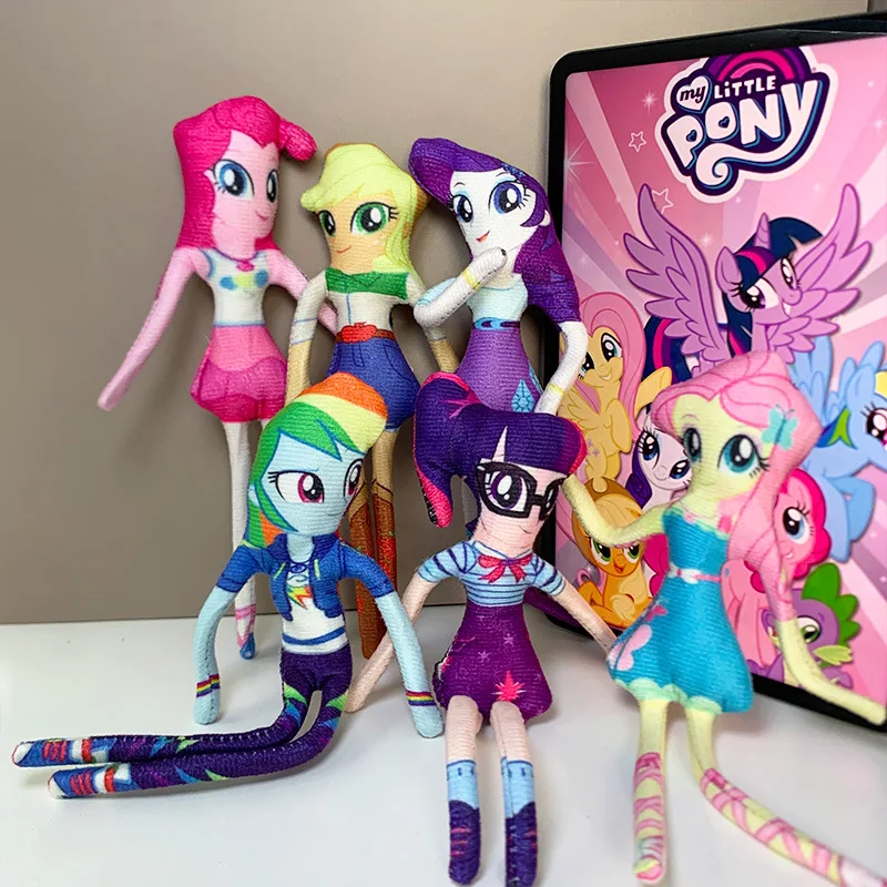 

Плюшевая игрушка My Little Pony: Твайлайт Спаркл, Рарити, Пинки Пай — стильные абстрактные куклы-мышки