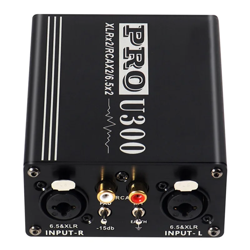 A29F-Audio Izolator Transformator Redukujący Szumy Prądowe i Dźwiękowe Filtr Redukujący Szumy Transformator 2-kanałowy RCA XUN 6.5