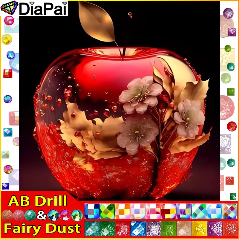 DIAPAI Fairy Dust AB 5D Diy Diamond Painting Cross Stitch 