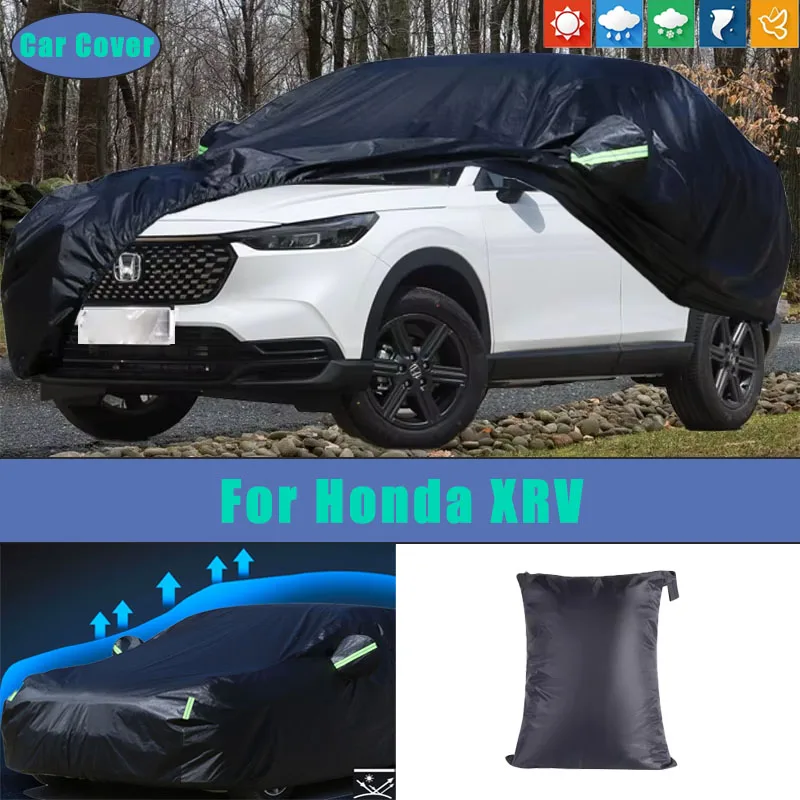 

For Honda XRV Car Full Outer Covers Outdoor Waterproof Dustproof Sun Rain Snow Protection Exterior Car Accessories
