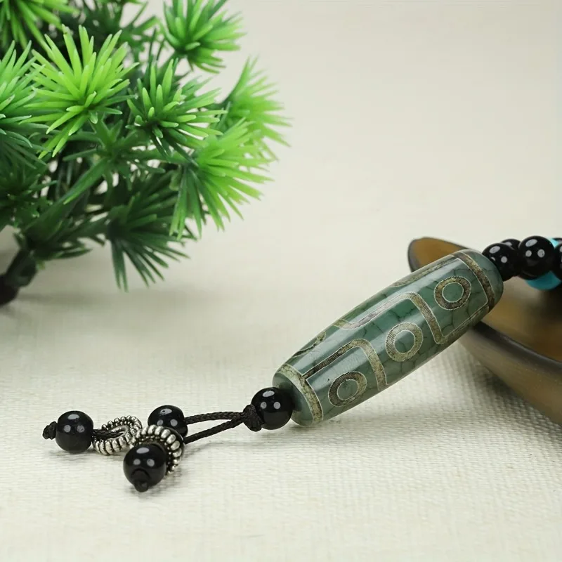 

Модное ожерелье из зеленого агата с подвеской, изысканные универсальные украшения