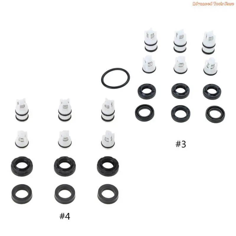 Replacement Pressure Washer Seal Oil Check Valves Kits for High Pressure Washer W91B