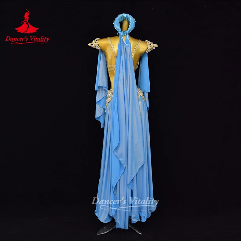 Dancer's Vitality Oriental Dance Luxurious AB Stones Stage Competition Advanced Suit Adult Bellydance Gala Show Clothing Custom