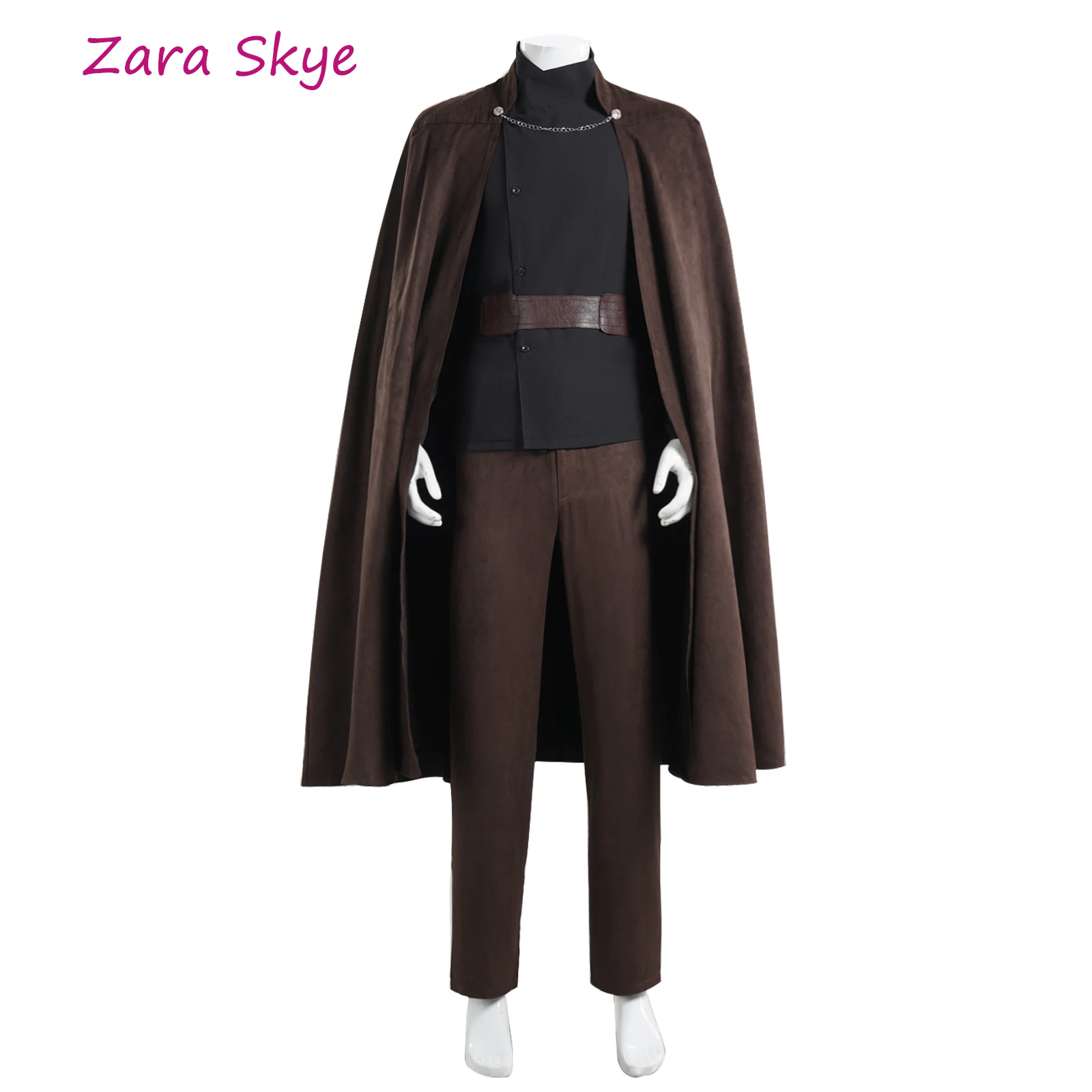 The Mandalorian Season 4 movie cosplay costume Luke Skywalker disfraz adult man Full set of cloak suit carnival anime Halloween