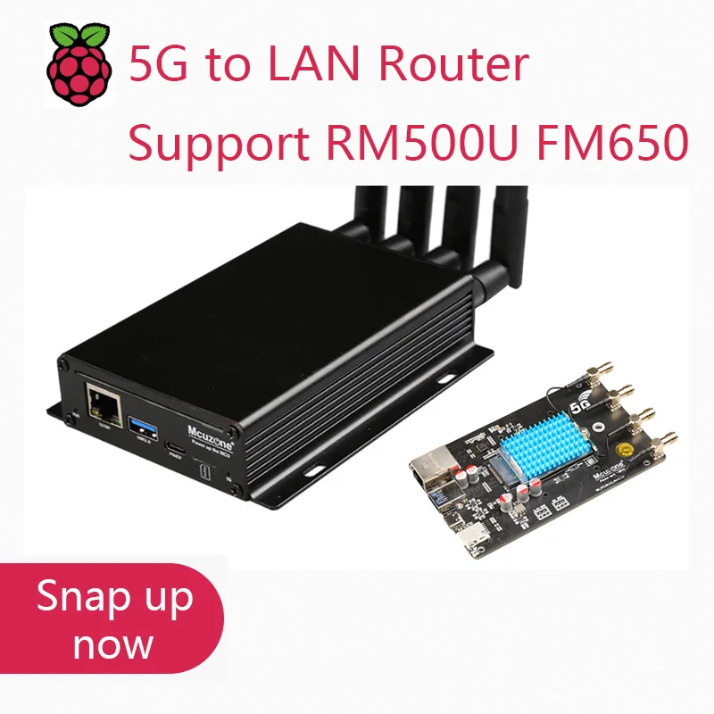 

5G to LAN Adaptor 5G Router,1Gbps RJ45 USB3.0, 5G CPE, driver free, plug and play, X86 R5S,RM500U RM500Q FM650 RM510Q