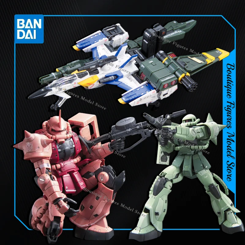 

Bandai Original Gundam RG RX-78-2 ZAKU AILE STRIKE FREEDOM MK2 JUSTICE ZETA Фигурки аниме в сборе Модель в подарок Детские игрушки