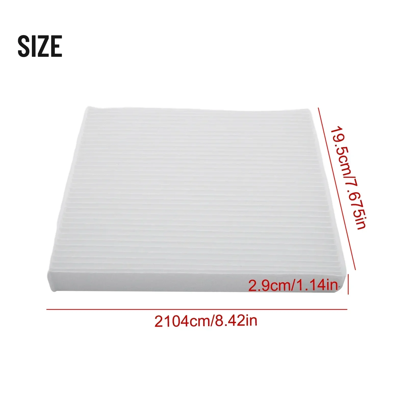 Air Conditioning Cabin Air Filter 87139-YZZ20 87139-YZZ08 EAA For COROLLA 2019-2007 For 4RUNNER 2019-2009 For LEXUS CT200H 2017-