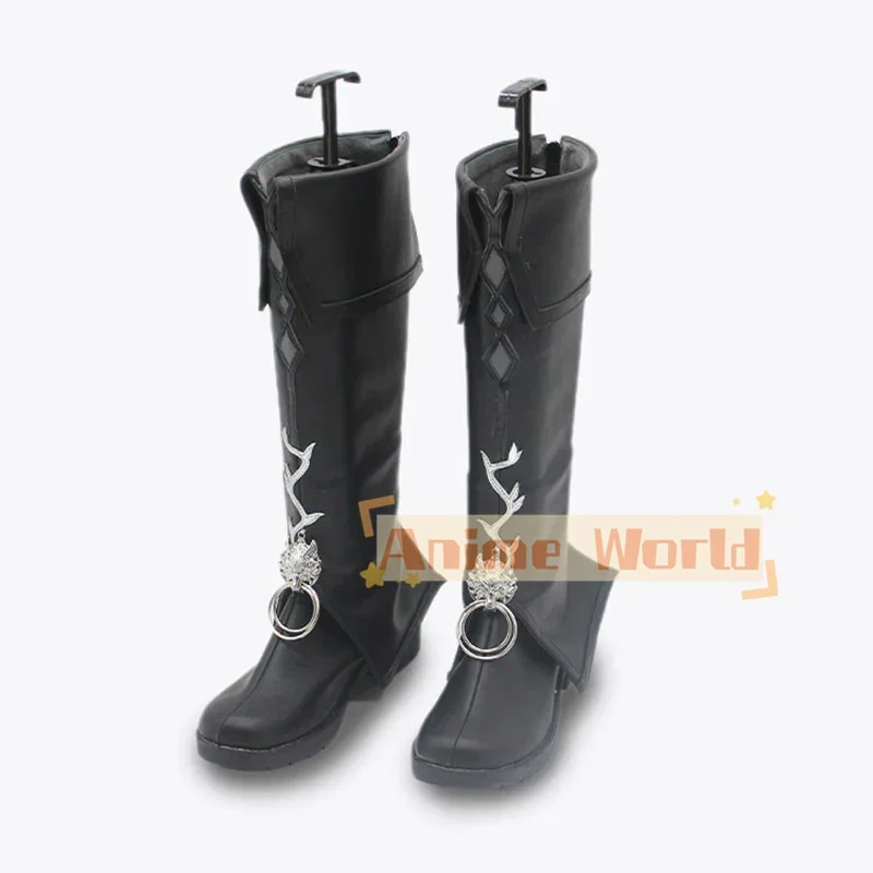 Arknights Lappland the Decadenza Shoes Cosplay Boots Halloween Carnival Boots Custom Made