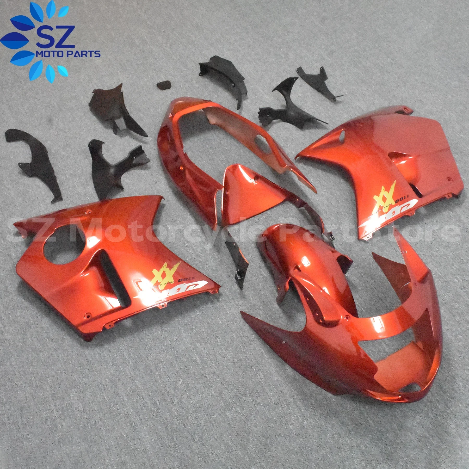 For HONDA CBR1100XX 97 98 99 00 01 02 03 04 05 06 07 Motorcycle Bodywork Set Injection ABS Plastics Full Fairings Kit Mold