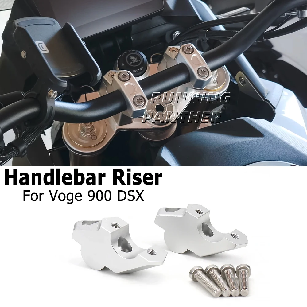 For Voge 900 DSX DSX900 DS 900 X Motorcycle Handlebar Riser Bar Mount Handle Clamp Accessories Raisers Up And Backwards