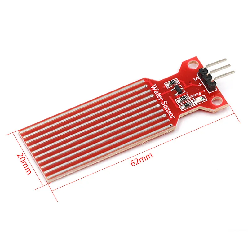 10~100Pcs Water Level Depth Sensor Module Raindrop Water Drop Detection Sensor Board Analog Output For Arduino DIY Projects