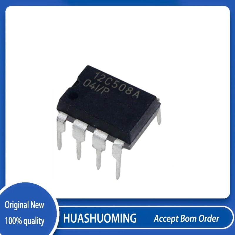 5Pcs/Lot  PIC12C508A-04/P 12C508A  PIC12C508  DIP-8