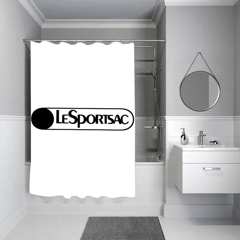 Shower Curtain for Bathroom Accessories LeSportsacs Waterproof Fabric Bathroom Curtain Bath Folding Partition Bedrooms Things