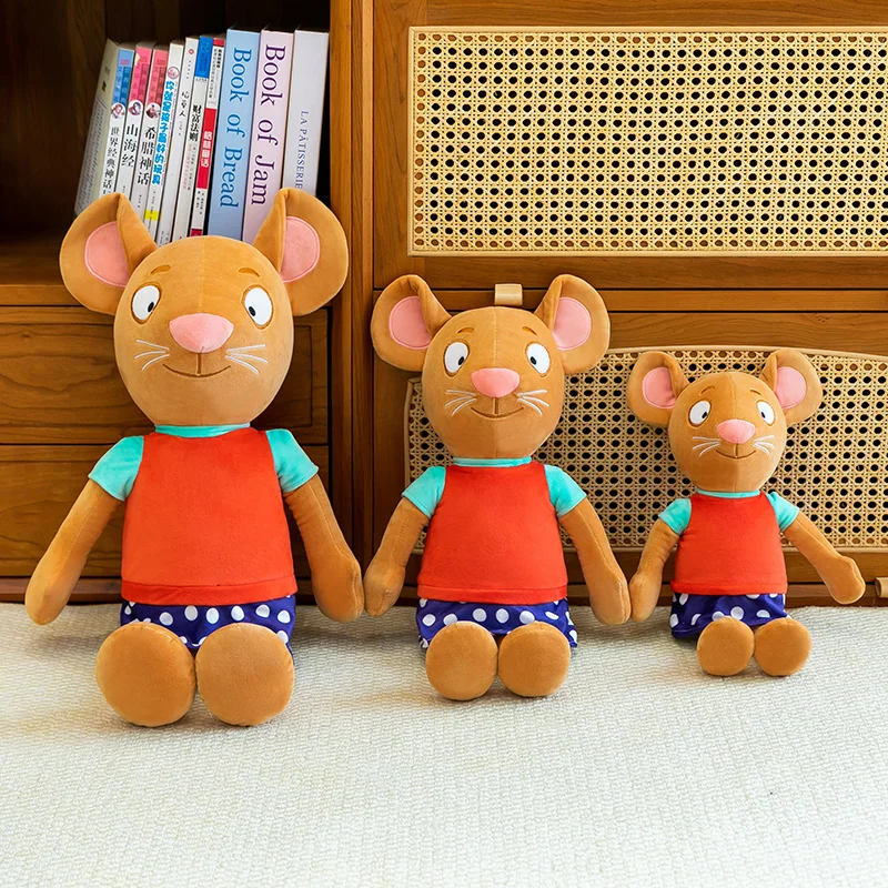 30/60cm Kawaii Pip and Posy Plush Toys Cartoon Plushies Rabbit Mouse Pig Frog Figure Kids Educational Stuffed Animals Dolls - view 6