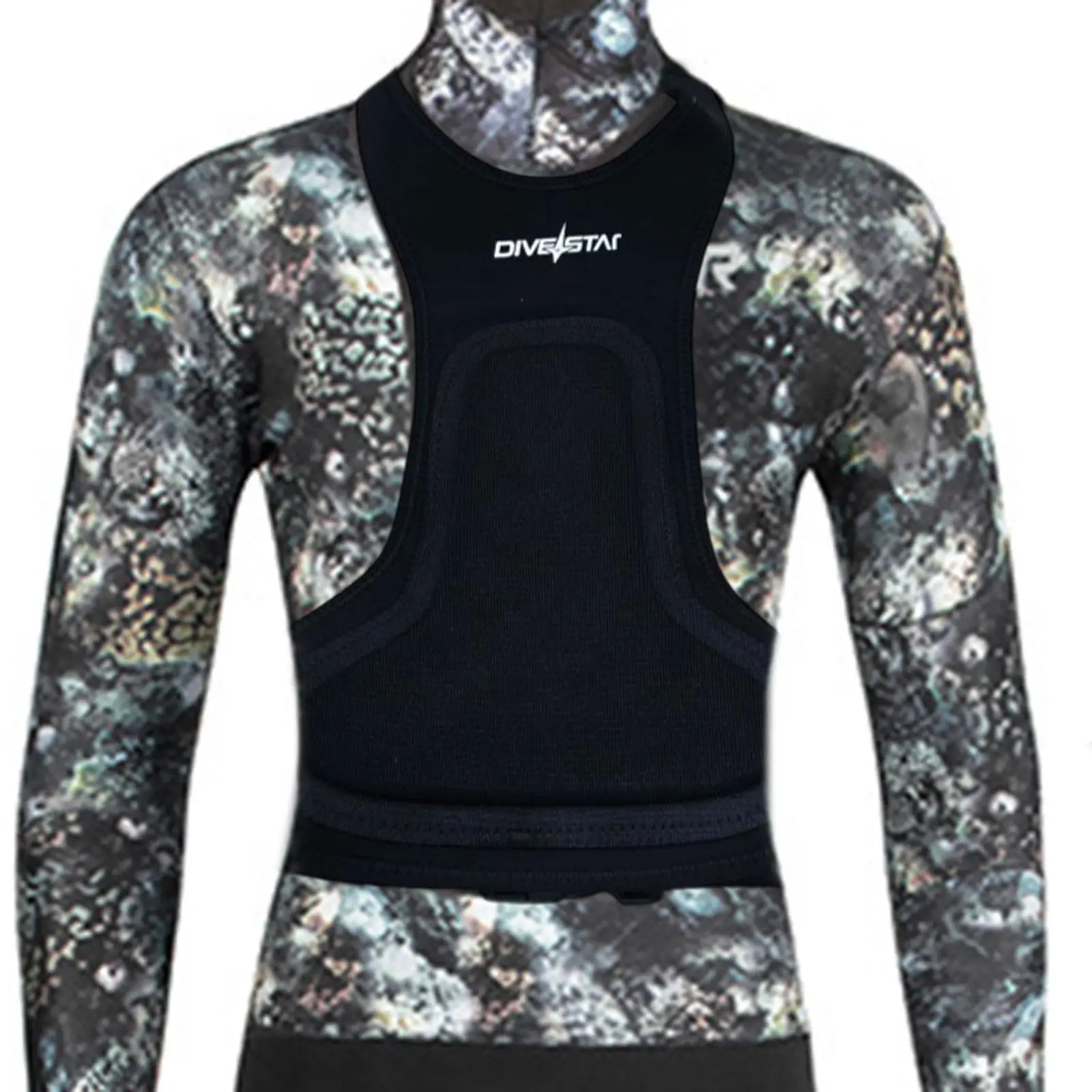 

Профессиональная нагрудная подушка с подводной верхней частью, регулируемая утолщенная грудь для дайвинга для рыбаков, фридайвинга