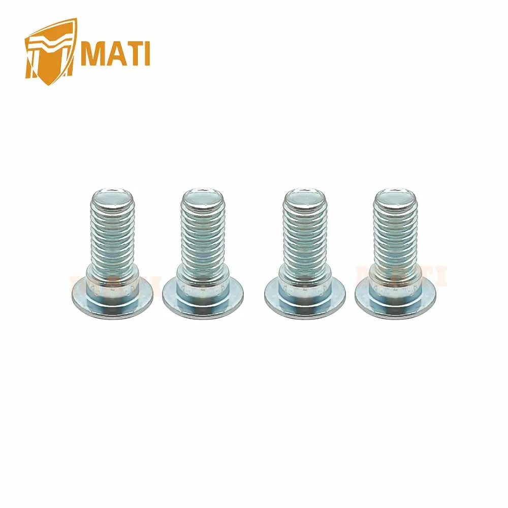 M MATI Rear Brake Rotor Disc & Hub Holder Bracket & Bolts for Yamaha YFZ450R YFZ450X 2009-2023 1TD-F5712-00-00 18P-25712-00-00