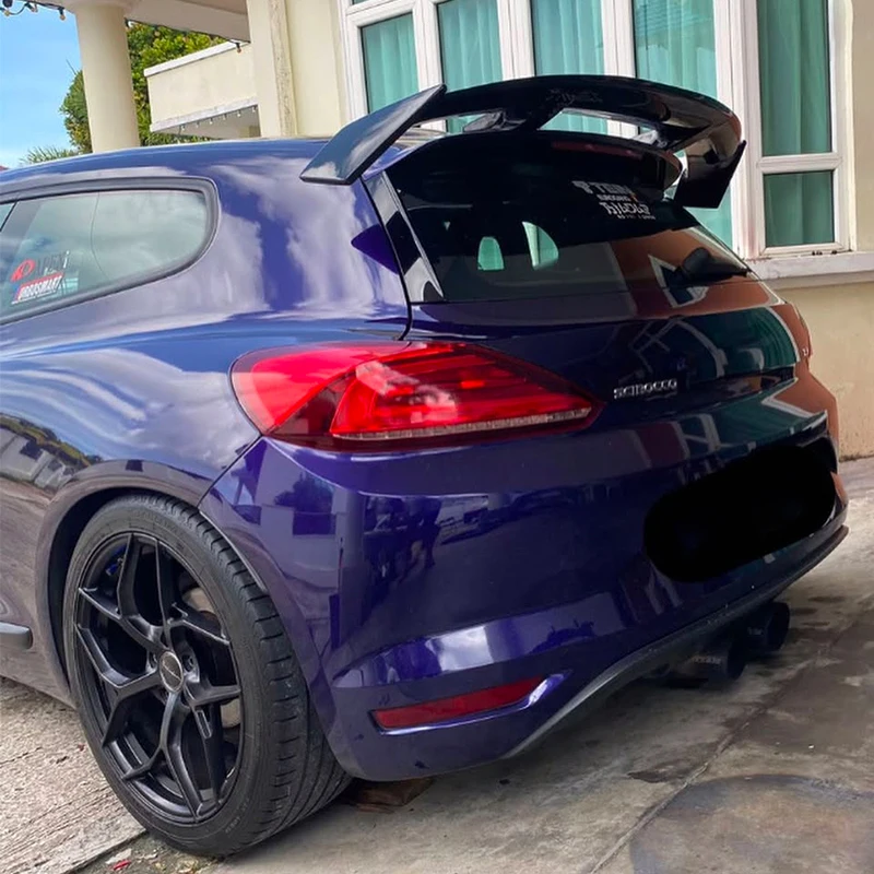 Glänzend schwarz, für VW Scirocco MK3 2008–2017 Jahr Dach Heckspoiler Flügel Zubehör Hecklippe Body Kit