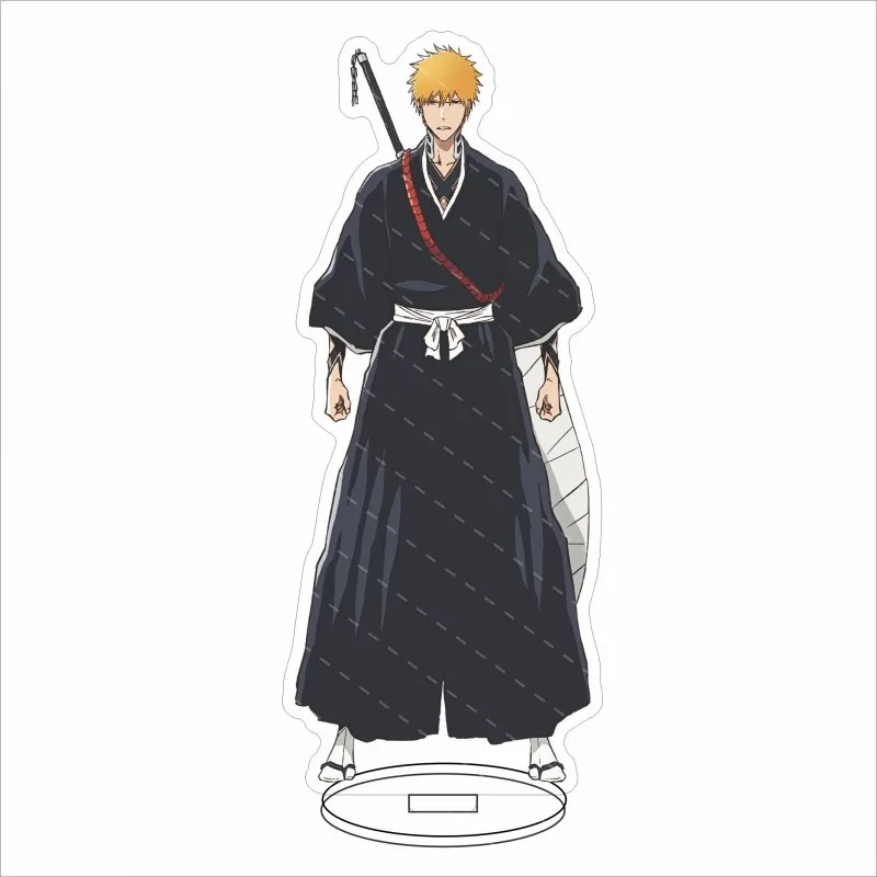 Anime Bleach Thousand-Year Blood War Arc Kurosaki Ichigo Ishida Uryuu Acrylic Figure Standing Model Tetsuya Christmas Gift