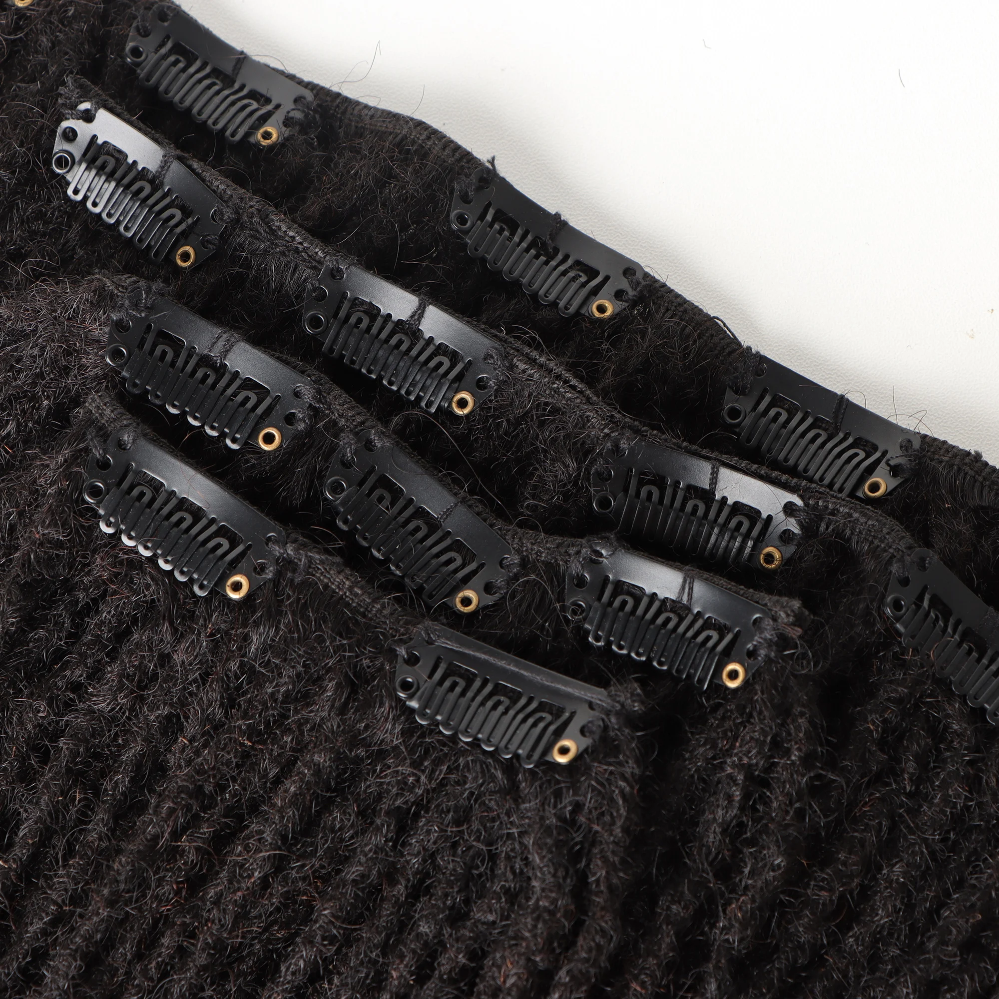 Orientfashion Microlocs Clip-In Locs Set braiding human hair bulk brazilian loc extension fast shipping boho braiding hair