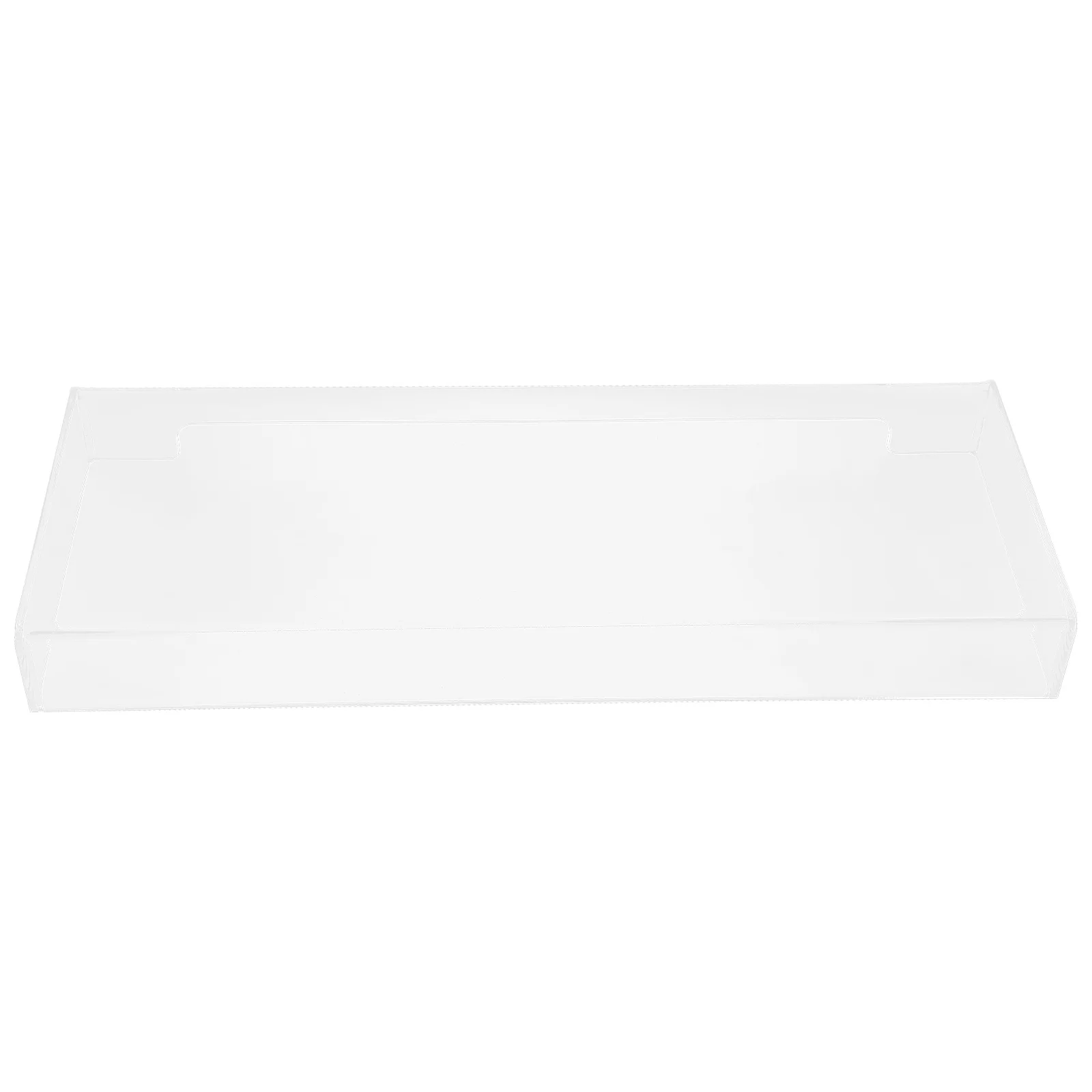 

Clear Acrylic Keyboard Cover Dustproof Waterproof Case Household Accessory Protection Against Spills Dust Pets Falling Objects