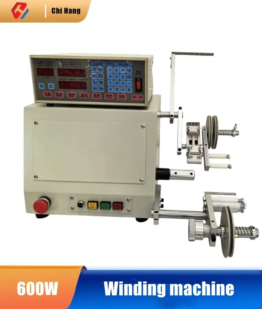 Máquina bobinadora de transformador de alta frecuencia, máquina atadora de cables automática CNC, bobinadora de cables automática