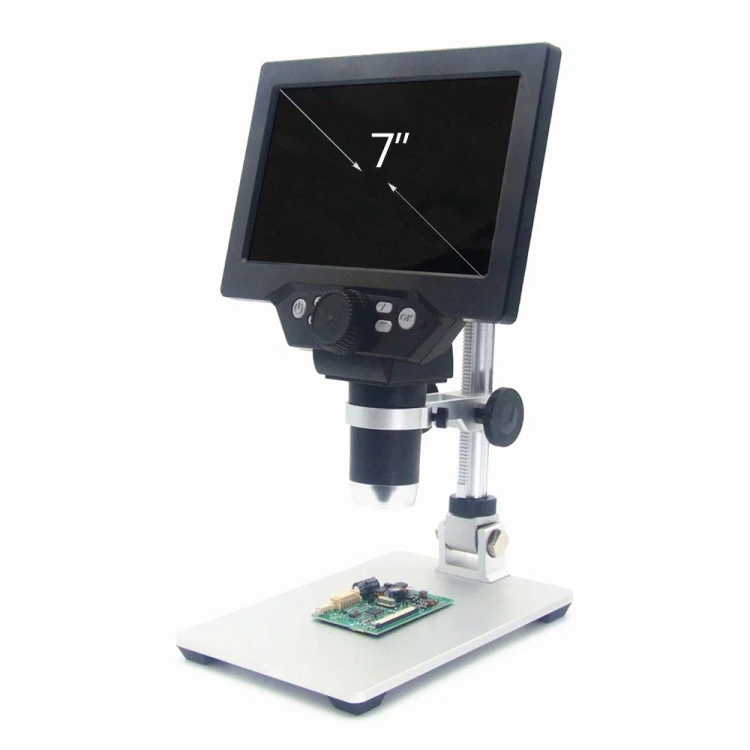 

Anti Static Digital Microscope 7 Inch HD 1080P for Circuit Board Soldering Tools